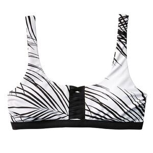 Athleta ADRIATA RETRO PALM BIKINI TOP Size L